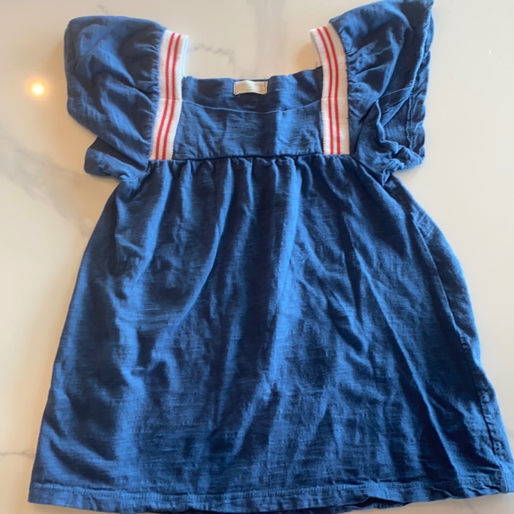 Mango blue dress